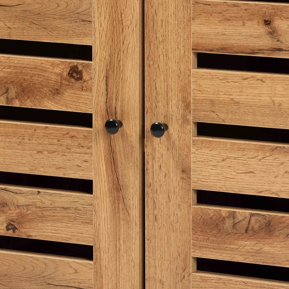 Baxton Studio Vander Modern and Contemporary Oak Br